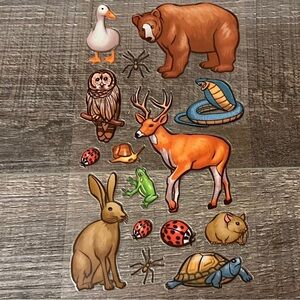 💞 New Forest Animal Scrapbook Craft Stickers